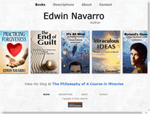 Tablet Screenshot of edwinnavarro.com